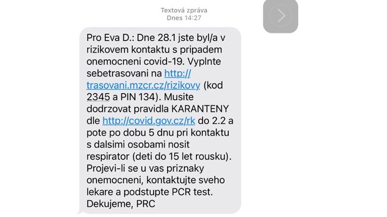 Poslanci vládních stran dostali falešné SMS zprávy, aby nastoupili do karantény